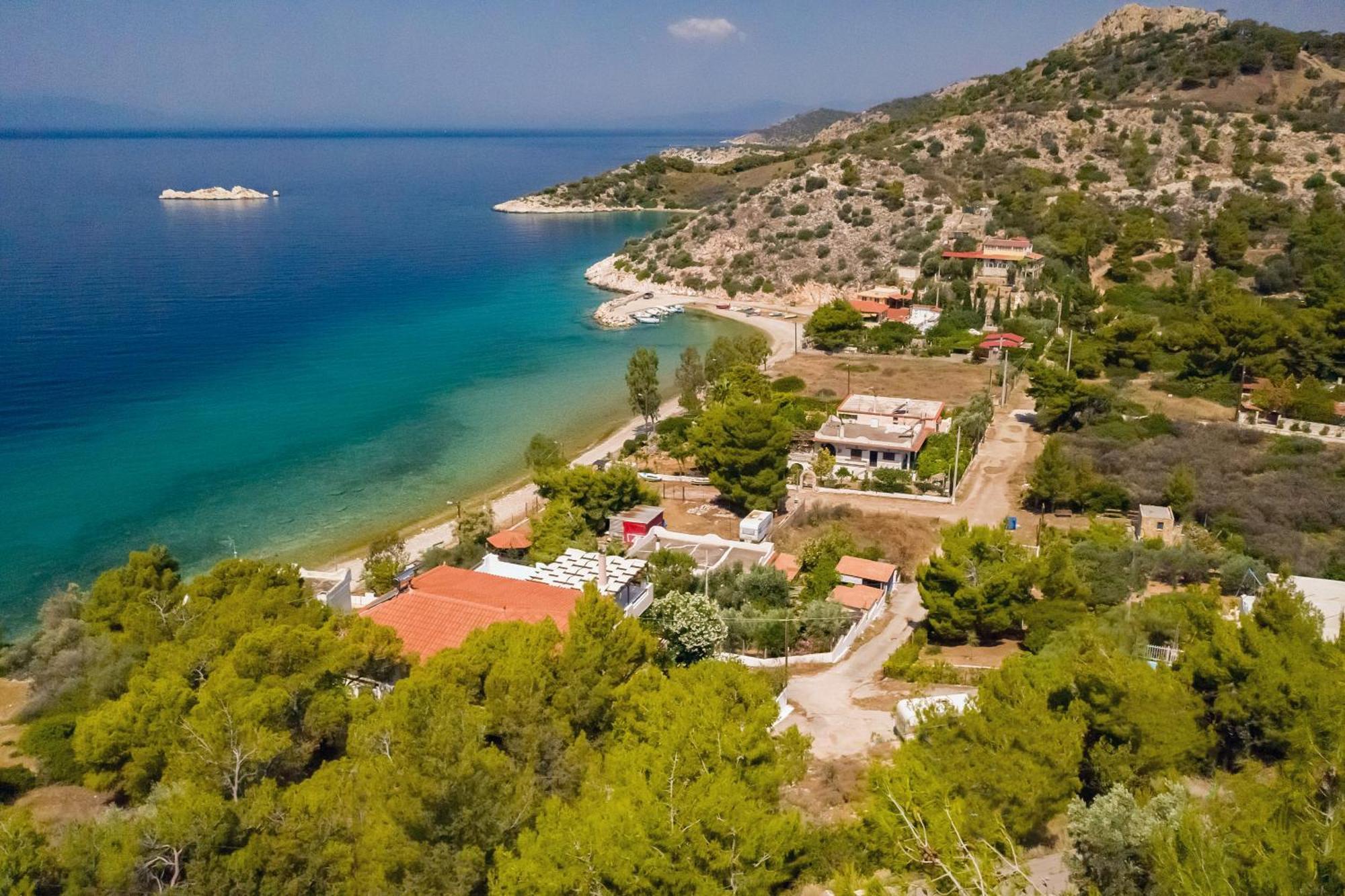 فيلا Saronic Seafront سالاميس المظهر الخارجي الصورة